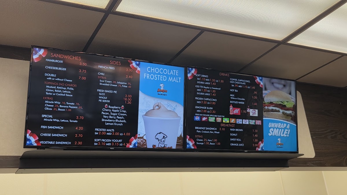 Kewpee Hamburgers Menu - Image 2